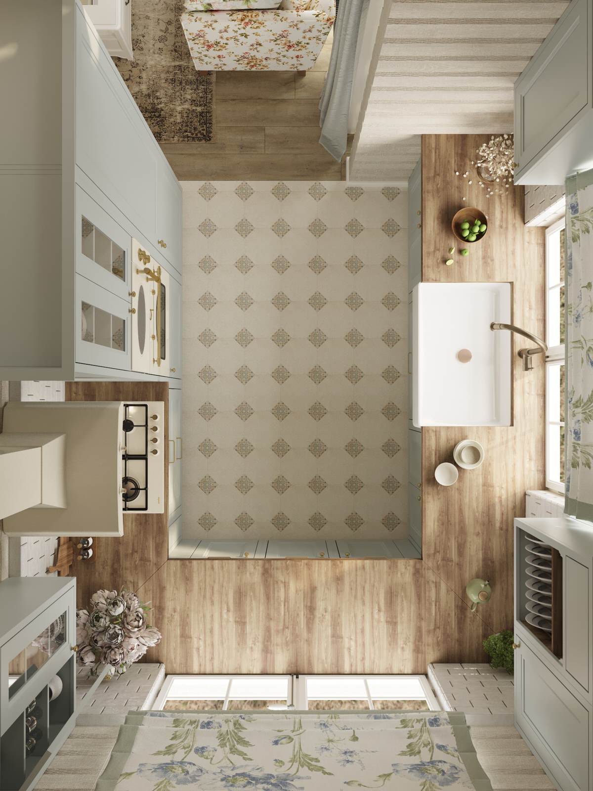 Загородный дом в стиле Прованс