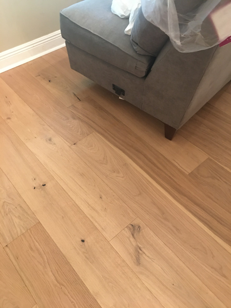 Wall color for white oak floors