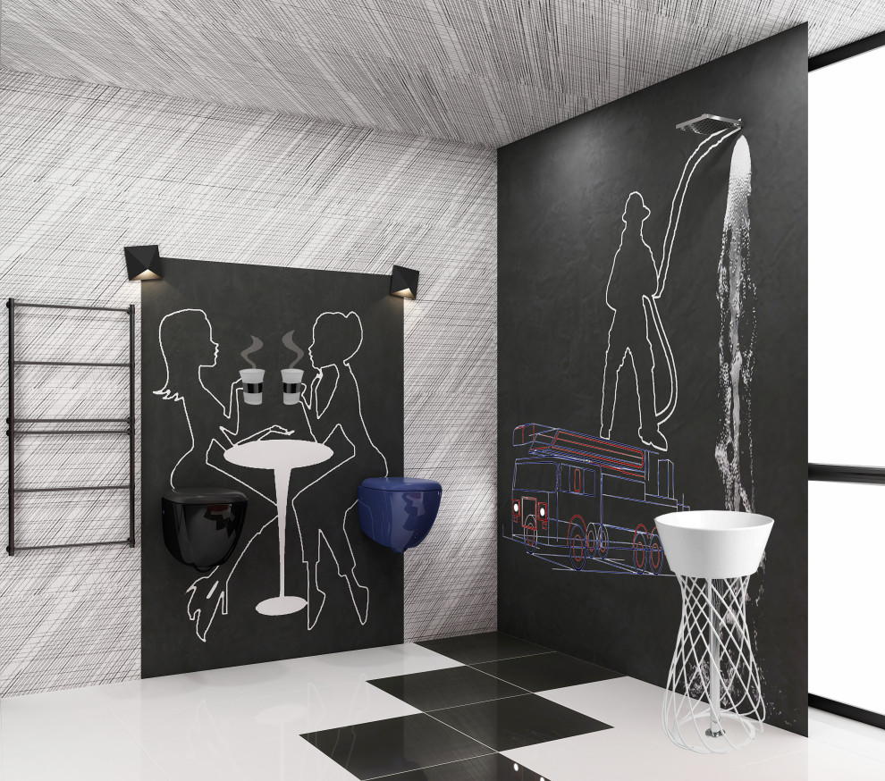 Дизайн стенда для сантехники