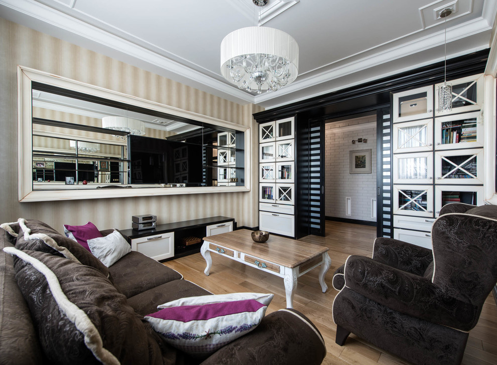 Проект интерьера квартиры в загородном стиле