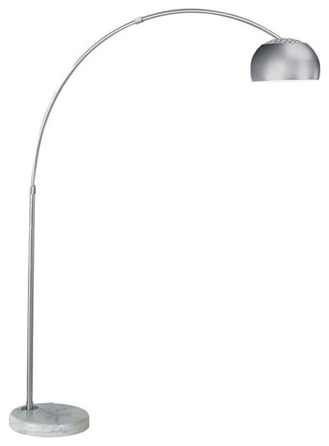 Arch Floor Lamp Marble Round Base Contemporary Lamps By Arch Floor Lamp Marble Round Base White