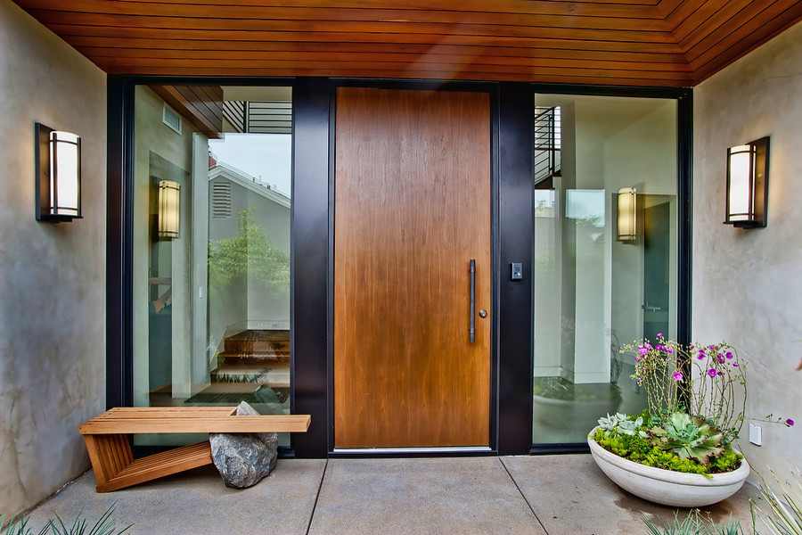 Home design - contemporary home design idea in Los Angeles