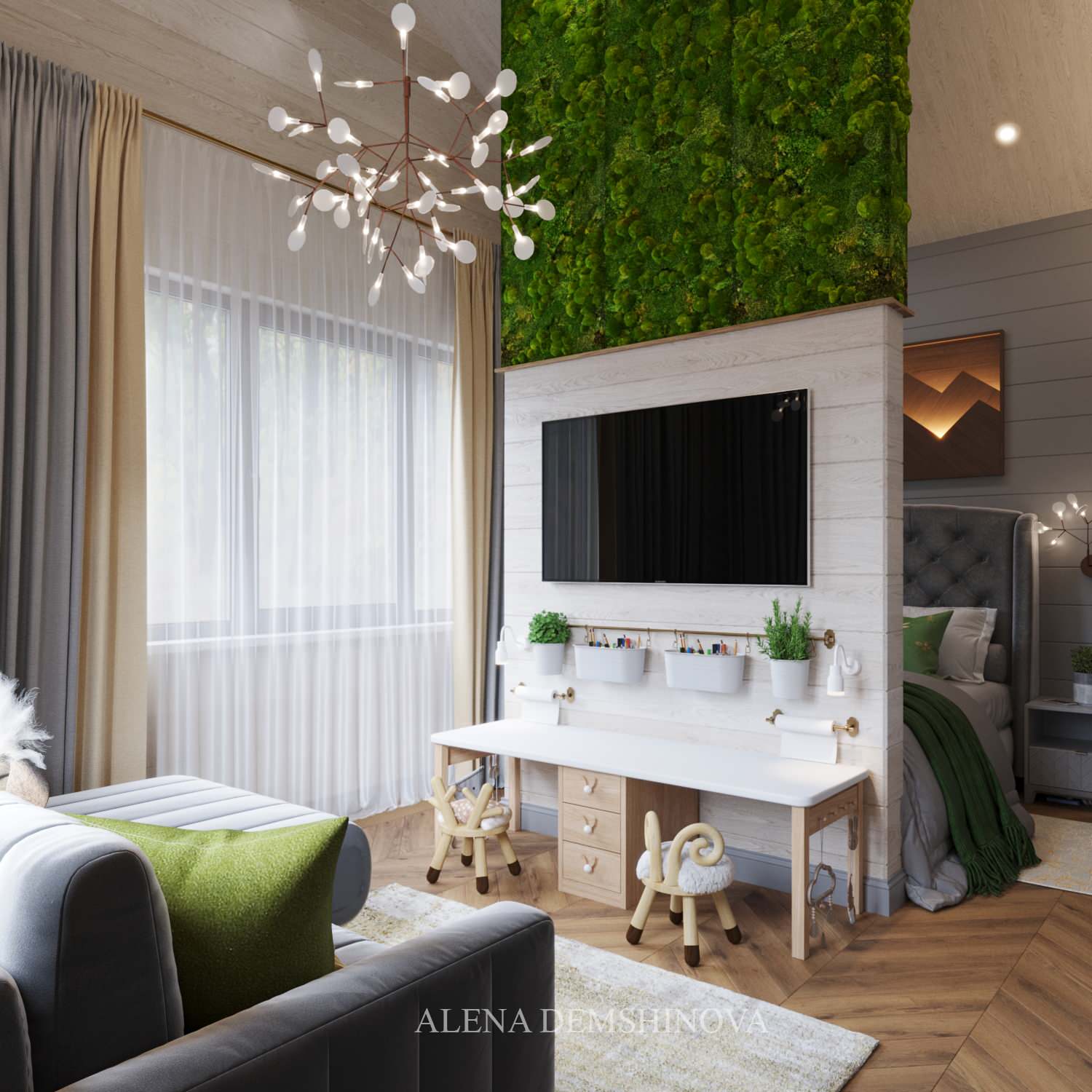 Дом в Пушкинском лесу