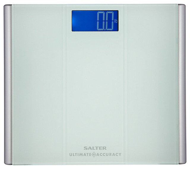 Salter Ultimate Accuracy Digital Bathroom Scale, Glass Bathroom
