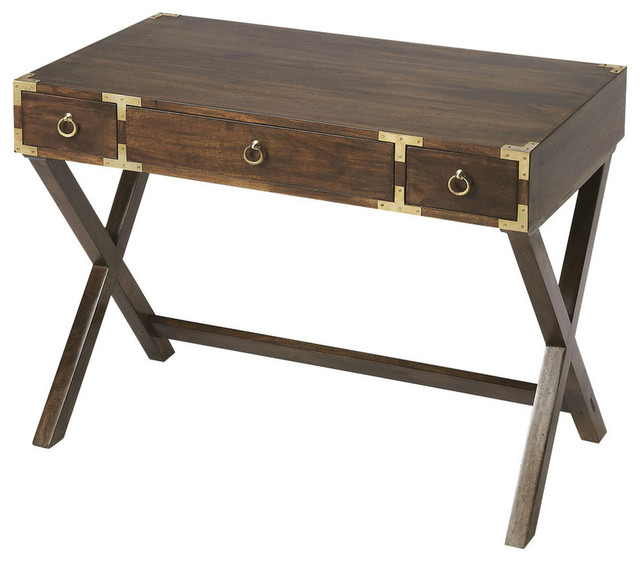 Butler Specialty Loft Writing Desk Dark Brown