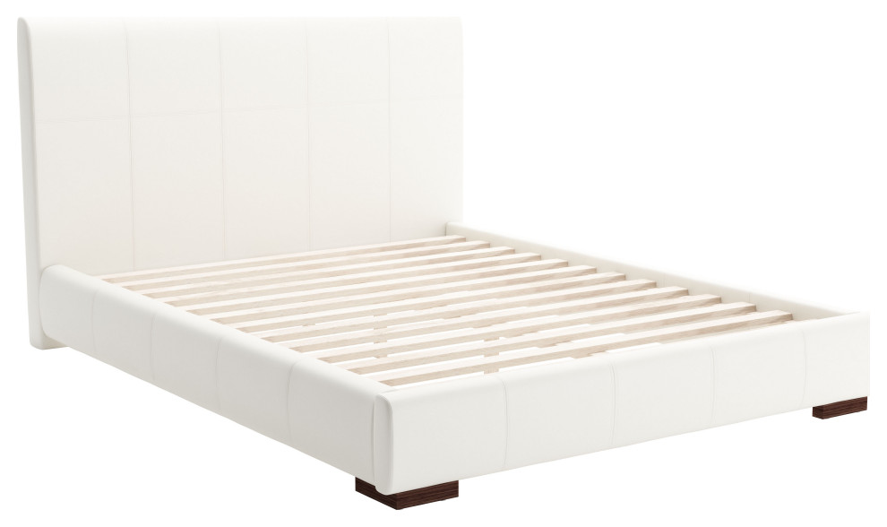 Amelie Bed, Queen, White