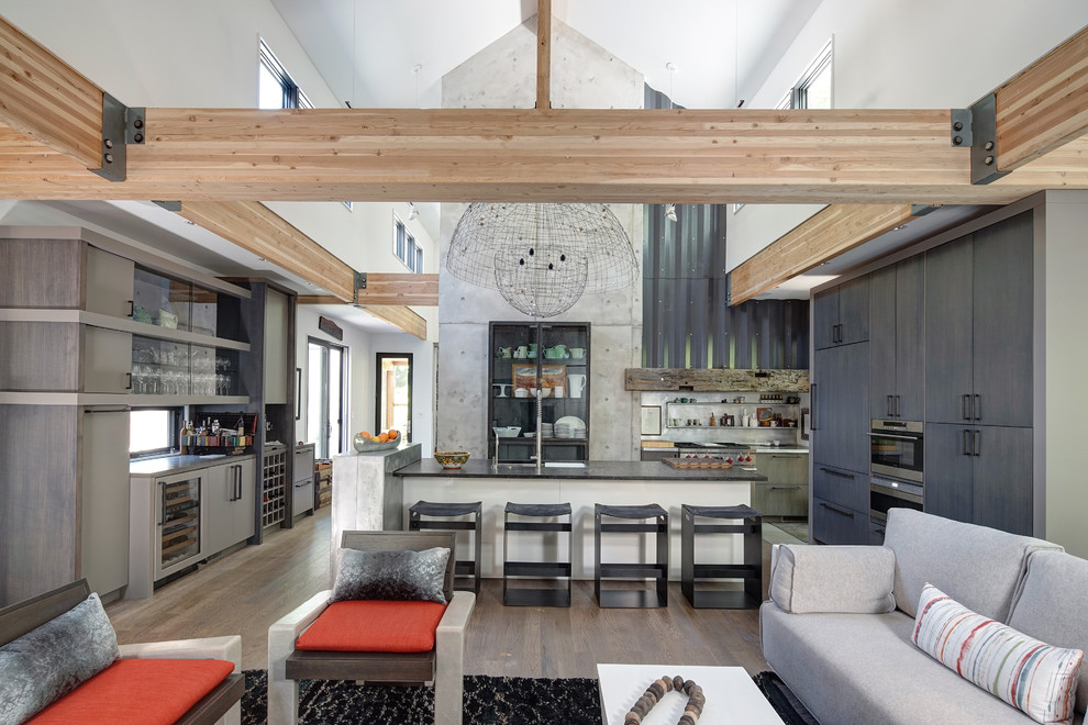 Kitchen - contemporary kitchen idea in Chicago