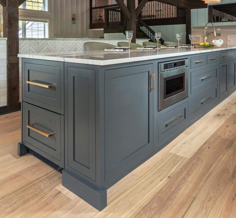 Mountain style kitchen photo in Philadelphia