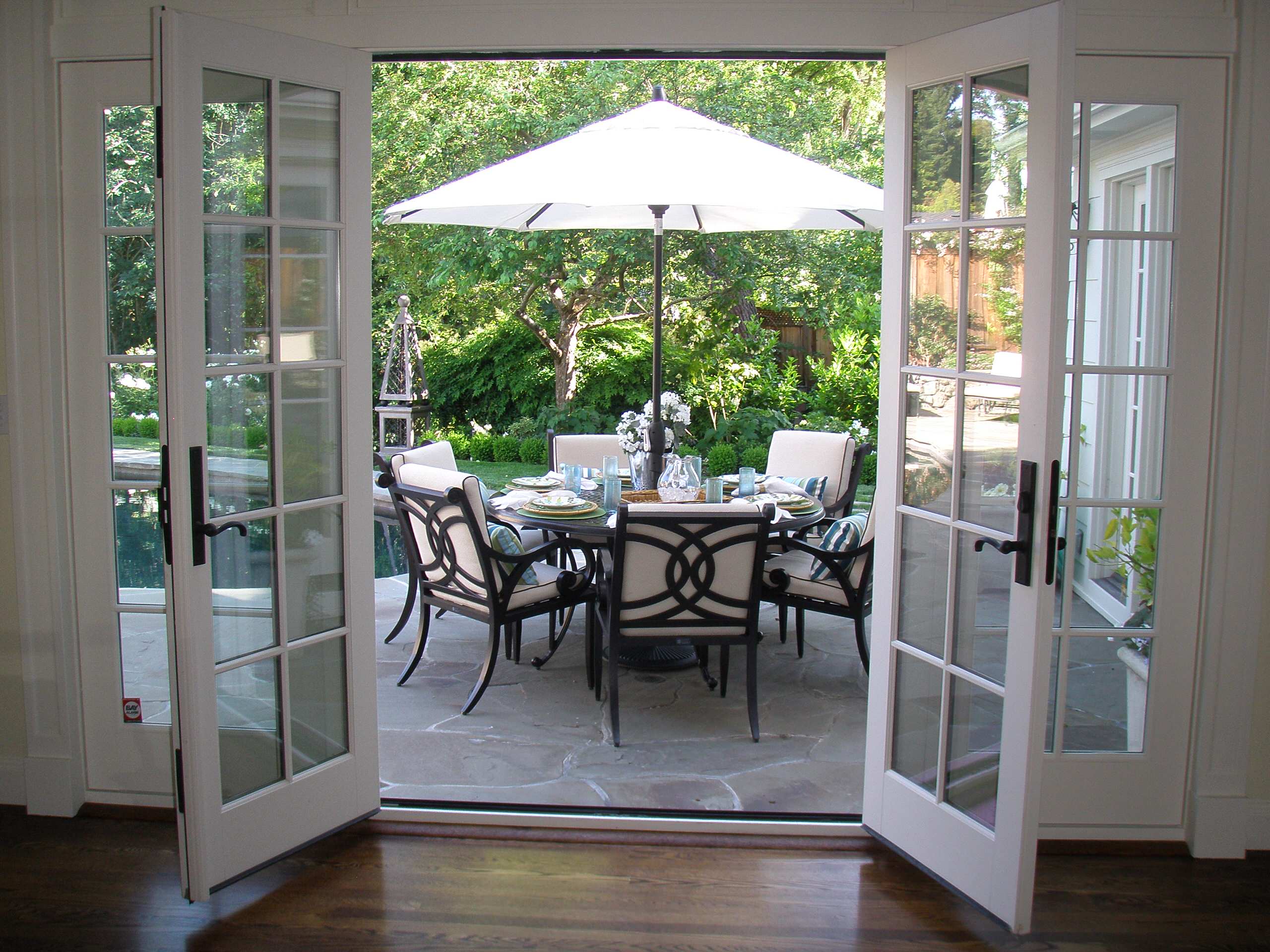 Patio French Doors - Photos \u0026 Ideas | Houzz, image size:2560x1920