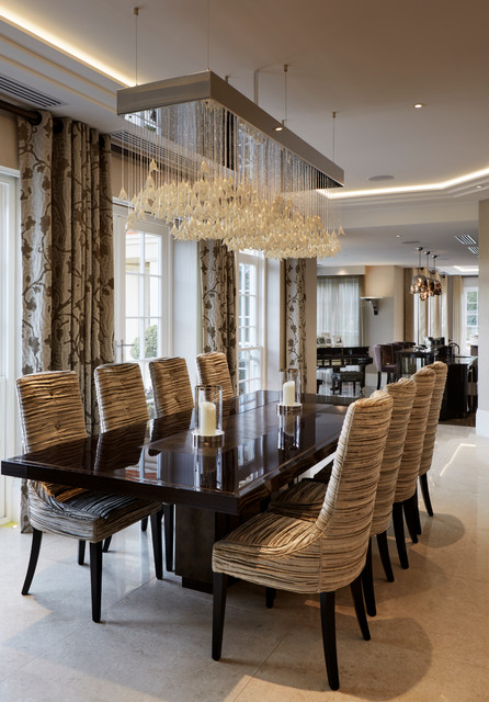 Fairlanes - North London modern-esszimmer