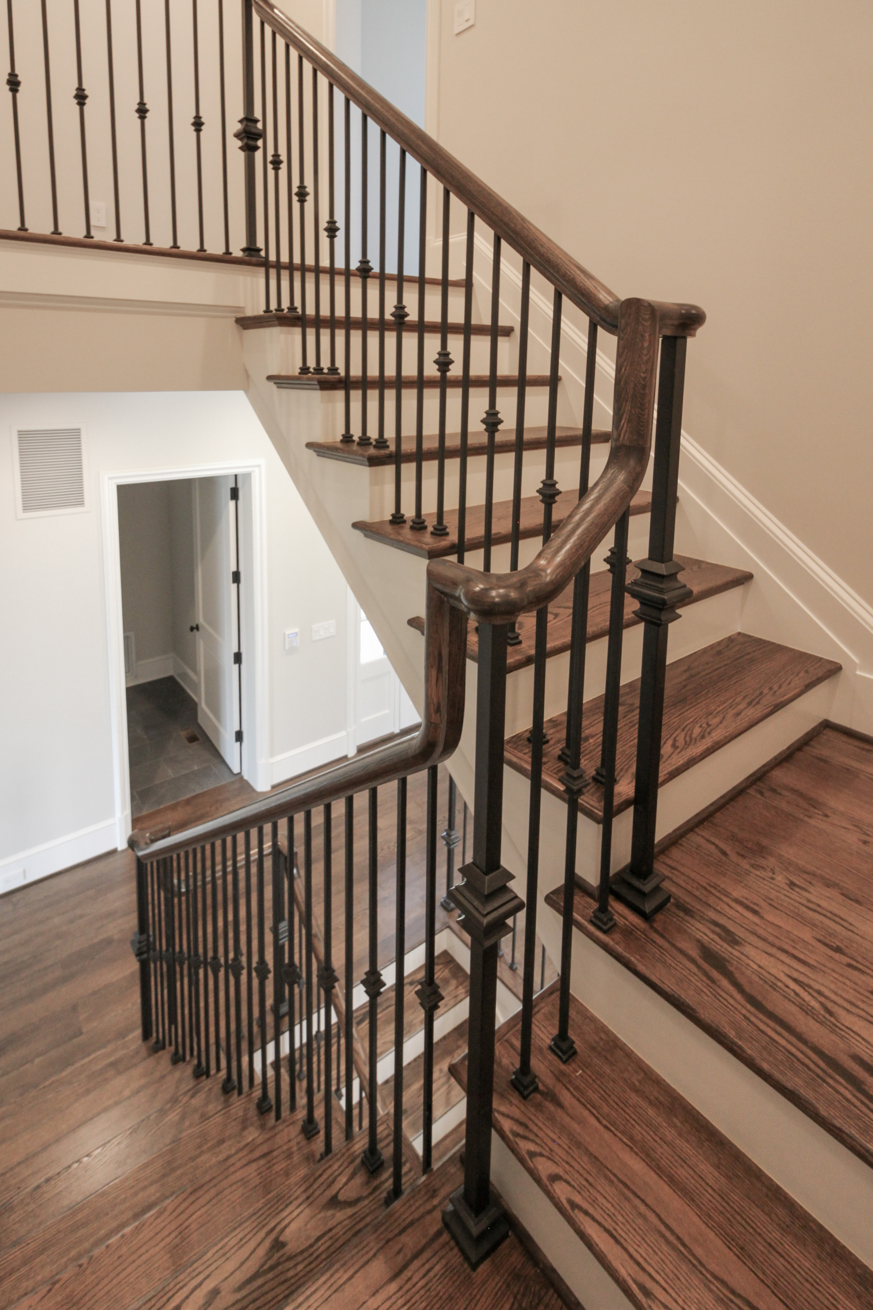 86_ Gorgeous Floating Curved Staircase, McLean VA 22066