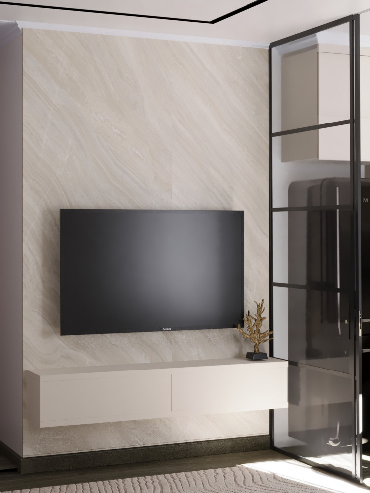 Гостиная в современном стиле.