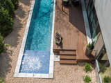 Contemporary Pool by TaC studios, architects