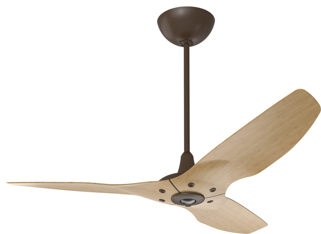 Big Ass Fans Haiku Indoor Ceiling Fan Caramel Bamboo O R Bronze Mount 52