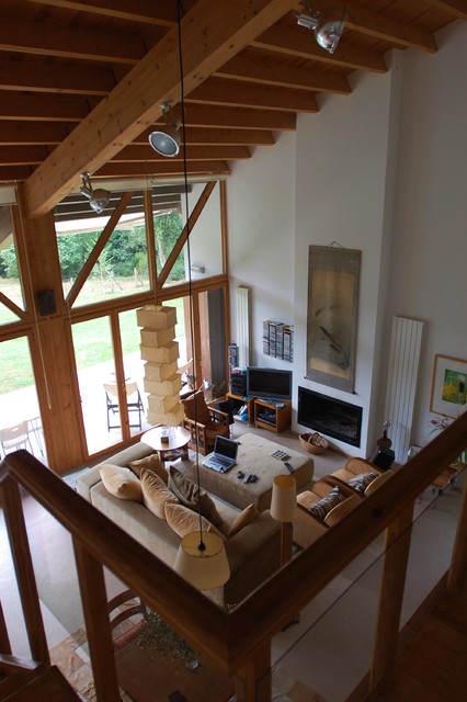 Espacio Salon rustikal-wohnbereich