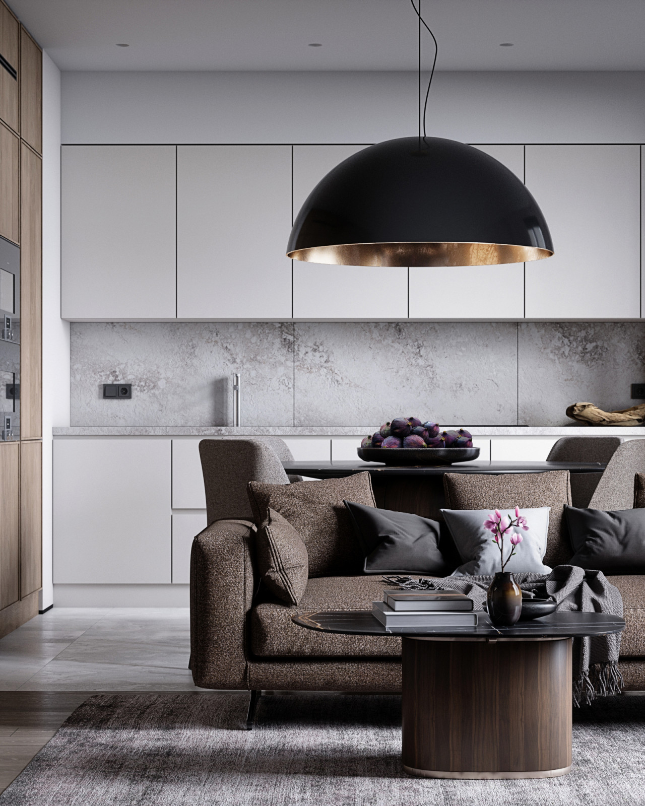 Интерьеры квартиры в ЖК Пресня-Сити