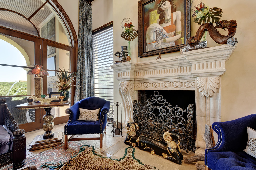 Home design - transitional home design idea in Austin