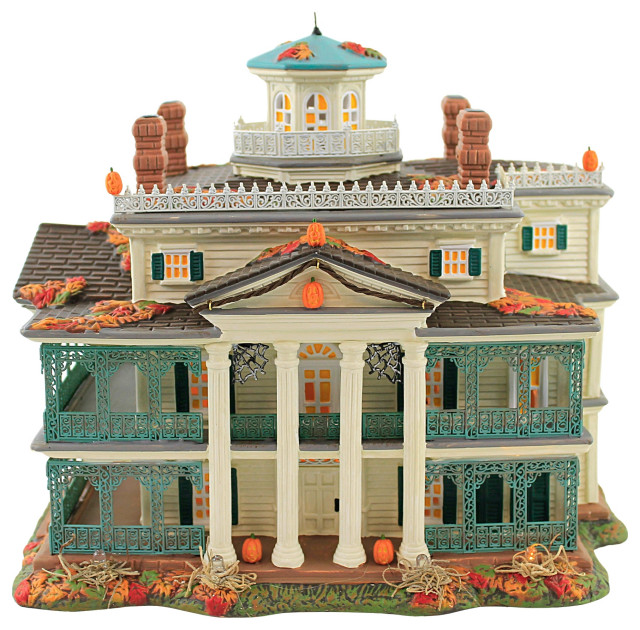 Department 56 House The Haunted Mansion Ceramic Disney Halloween Spooky
