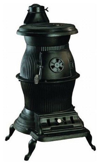 United States Stove Company Pot Belly Cast Iron Stove - New York - by  HomeClick | Houzz NZ