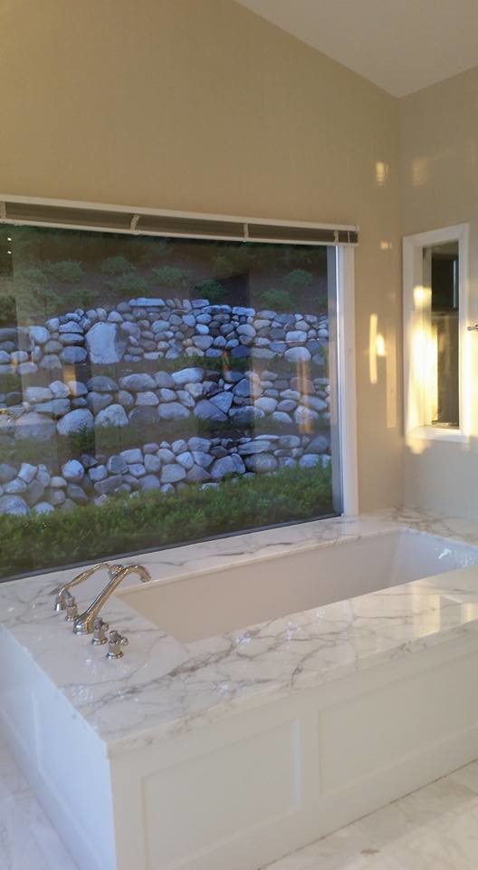Linen Wallpaper Install: Master Suite