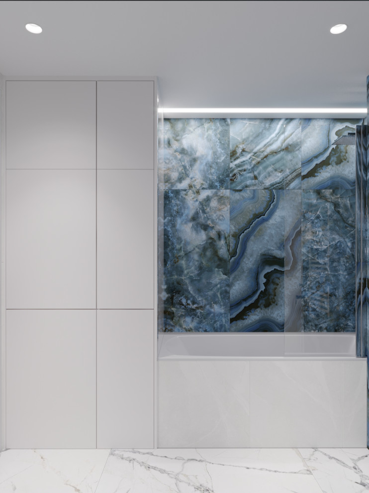 Ванная ЖК Татьянин Парк "Сапфировая нега"