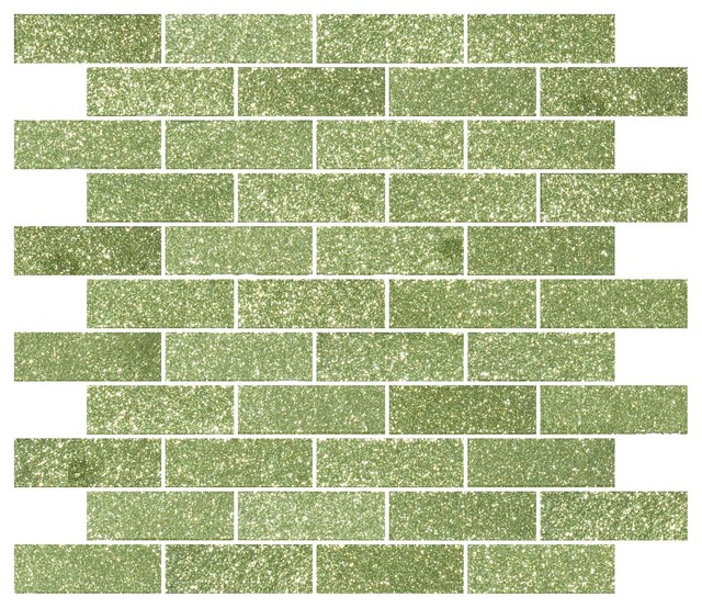 12 X12 Light Lime Green Glitter Gl Subway Tile Full Sheet 12 X12 Light Lime Green Glitter Gl Subway Tile Full Sheet