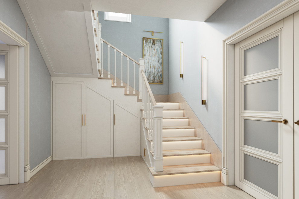 Проект квартиры "Голубая нега"