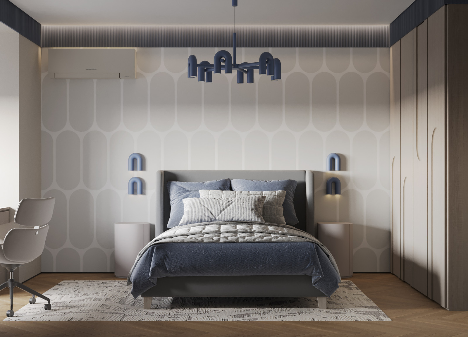 интерьер квартиры, Татарстан, Альметьевск, 150м2