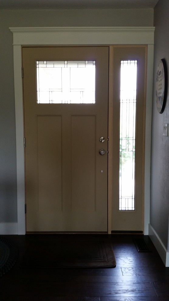 Front door - transitional front door idea