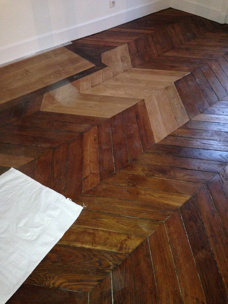 respect de l'ancien en reno parquet, fenetre, peinture, verrière, carrelage