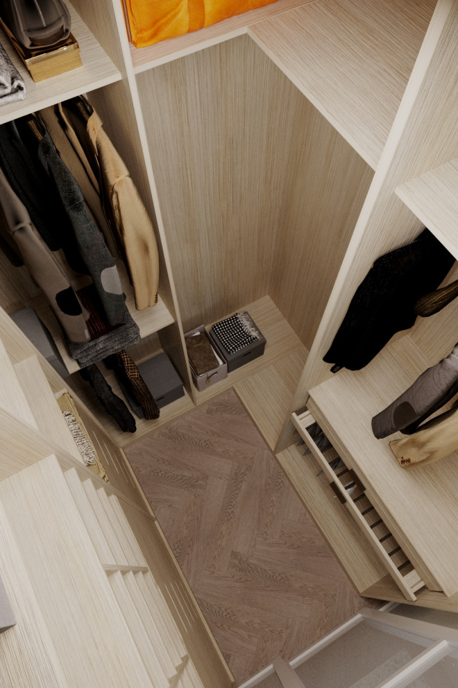 Дизайн проект квартиры в стиле легкая классика ЖК Сердце столицы