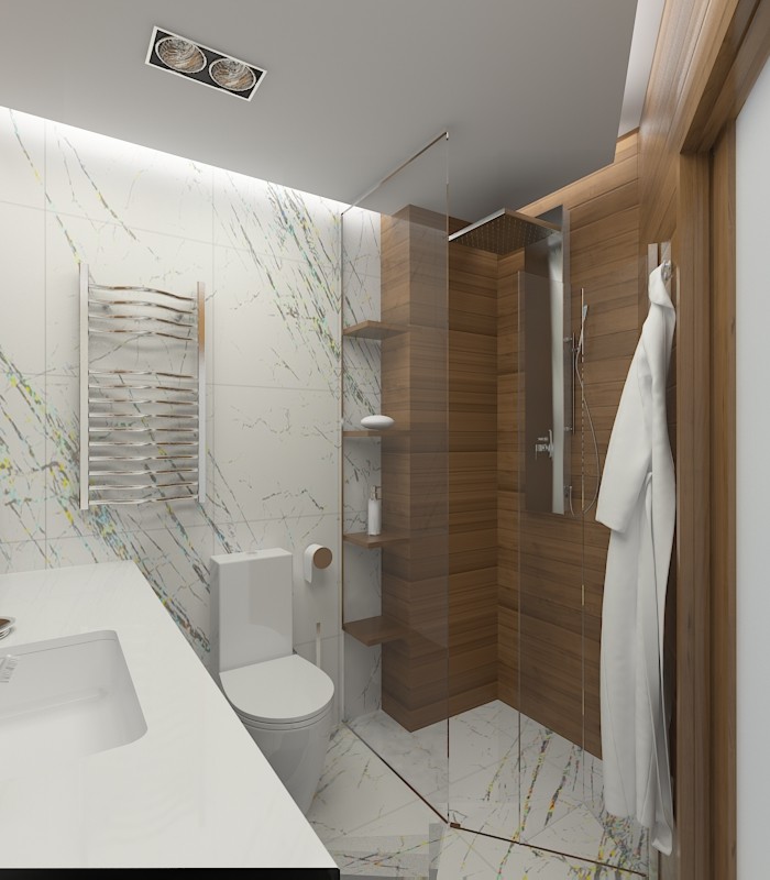 Двухуровневая квартира 120 м.кв