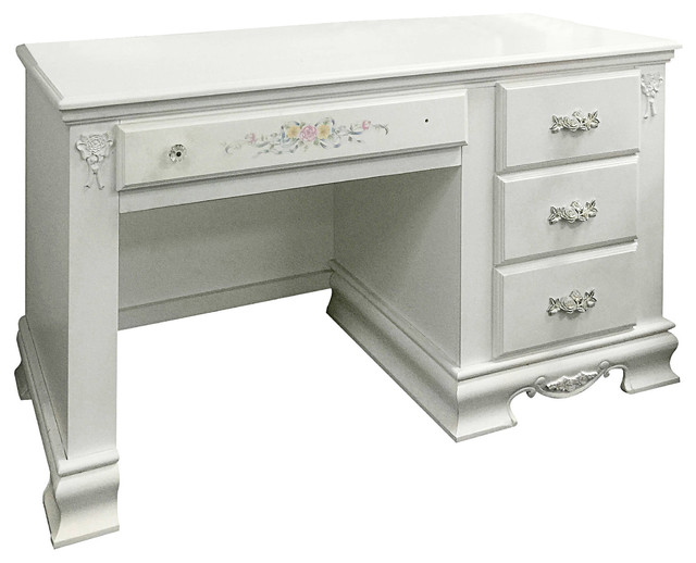 Acme Flora Student Desk In White 01687