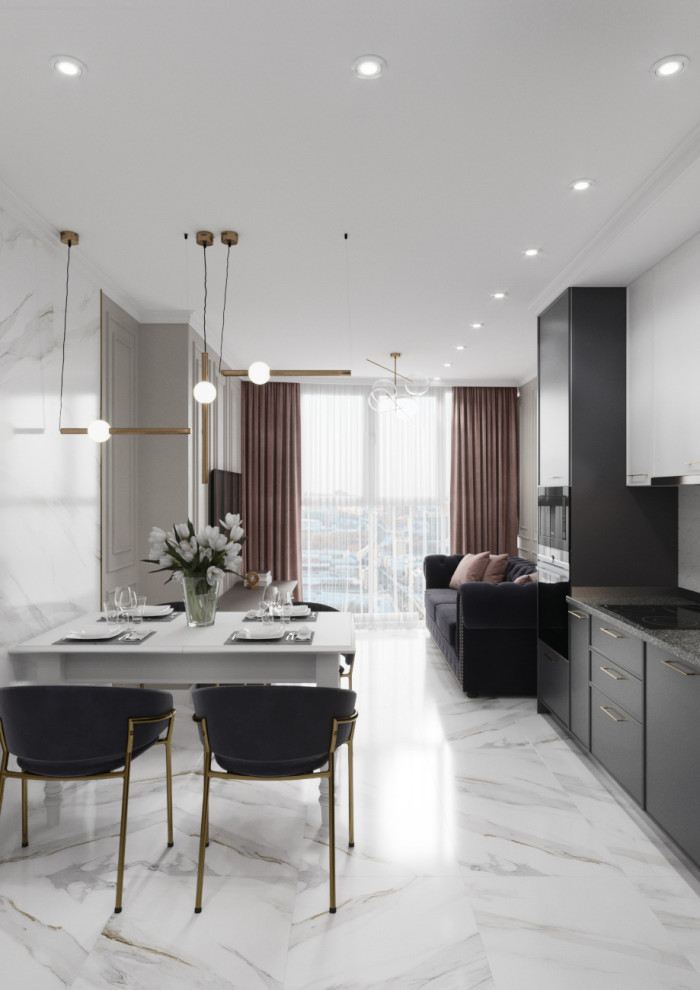 Проект Квартиры на Пушкина в г. Самара