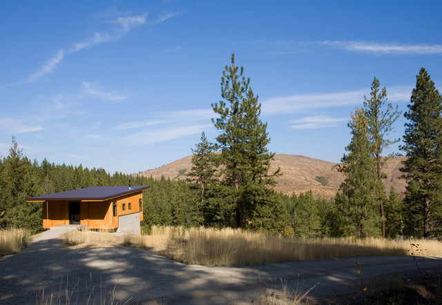 Pine Forest modern-fasad