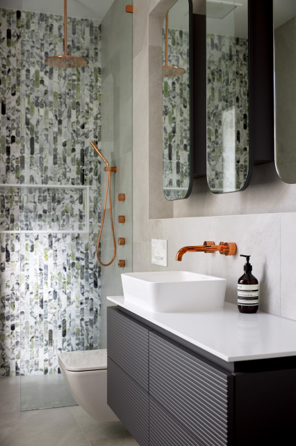 Ivanhoe Bathroom & Laundry Project contemporaneo-stanza-da-bagno