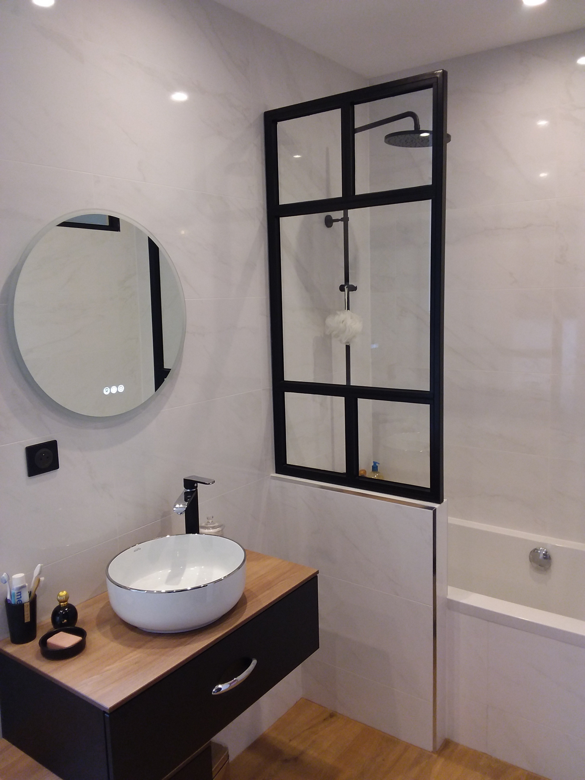 Rénovation d'une salle de bain d'appartement en centre ville