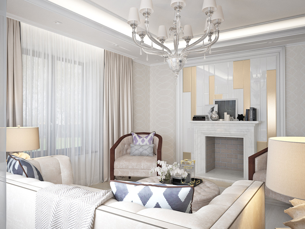 дизайн интерьеров дома 200м2 в пос. Гильдеево