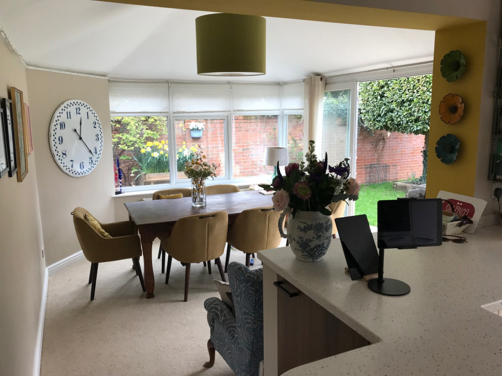 Before interior of upvc conservatory