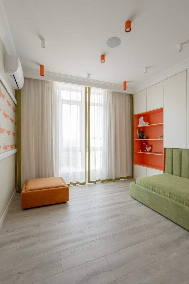 Реализованный проект яркой квартиры в ЖК "Мичурин"