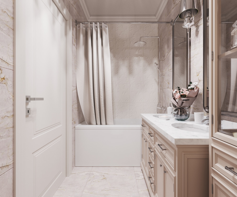 Дизайн проект для молодой семьи в ЖК Уфимский Кремль