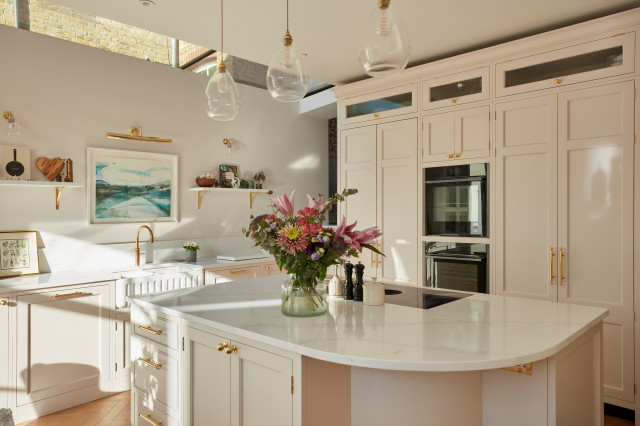 Herne Hill Painted Shaker Kitchen transitional-kitchen