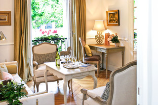 French Provincial Apartment in Paris - Contemporary - Living Room ...