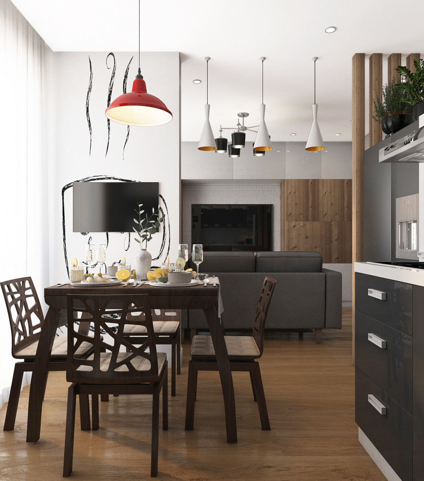 Дизайн-проект двухкомнатной квартиры "Жемчужина Зеленограда"