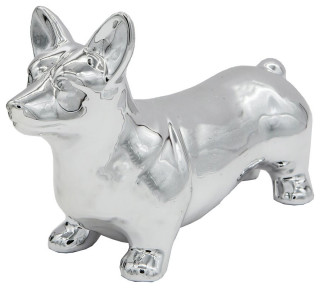 corgi ceramic figurine