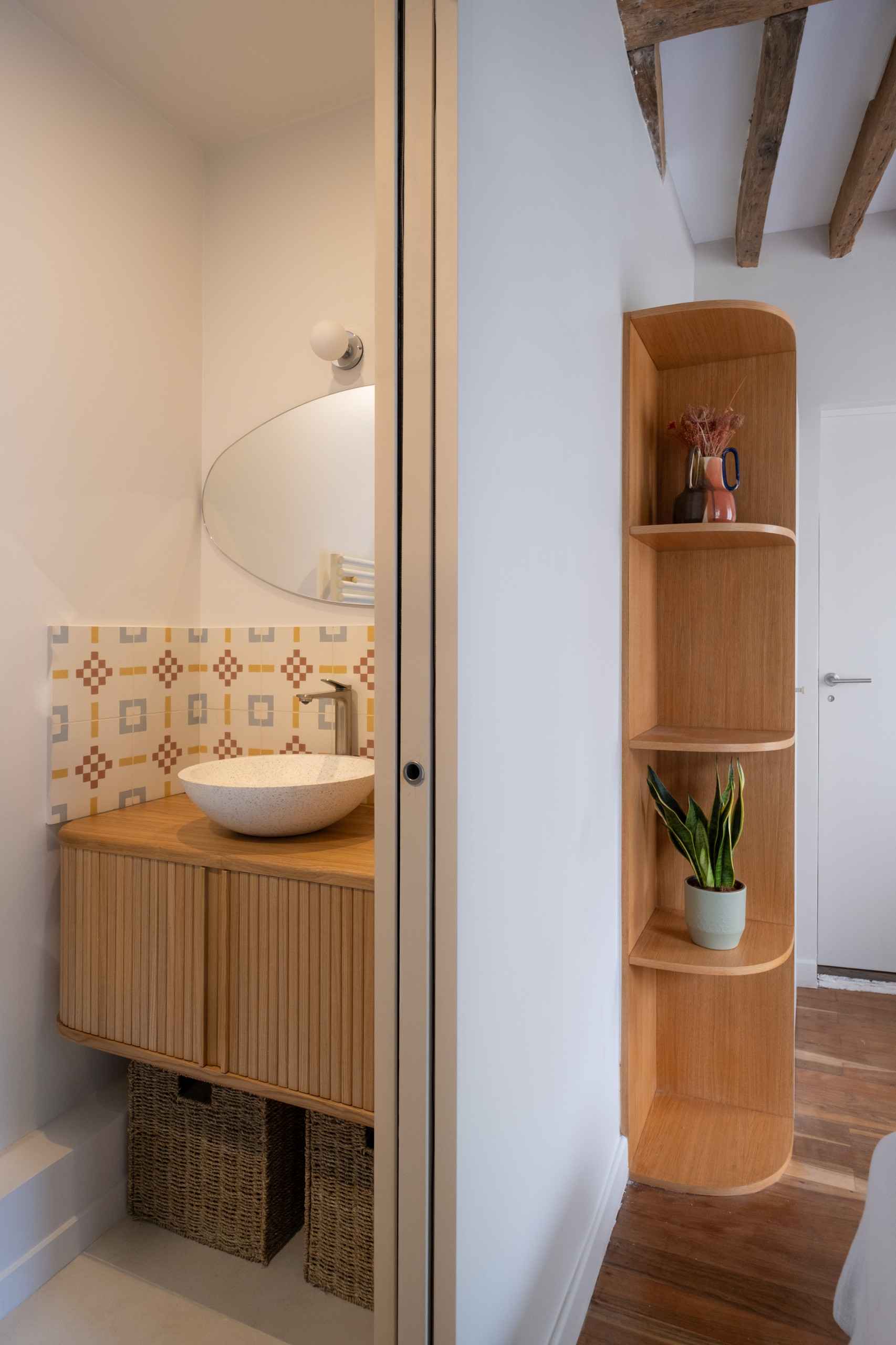 Rénovation appartement atypique Buttes Chaumont