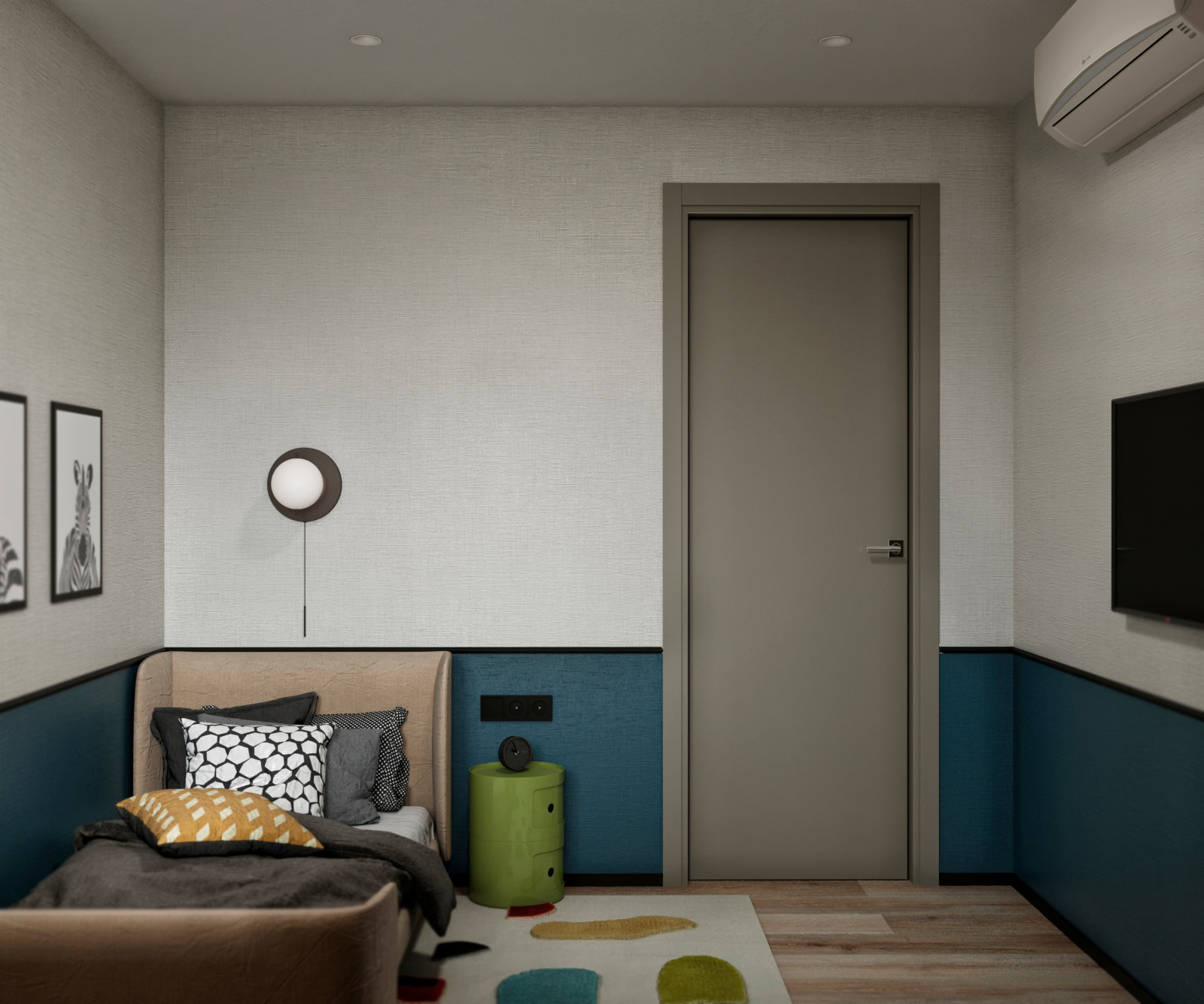 Интерьеры 3х-комнатной квартиры