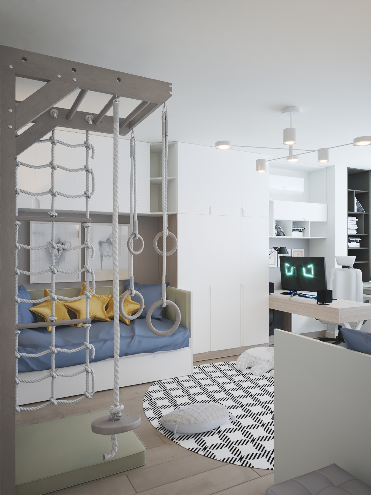 Трехкомнатная квартира №2 / Чебоксары / 2020 год