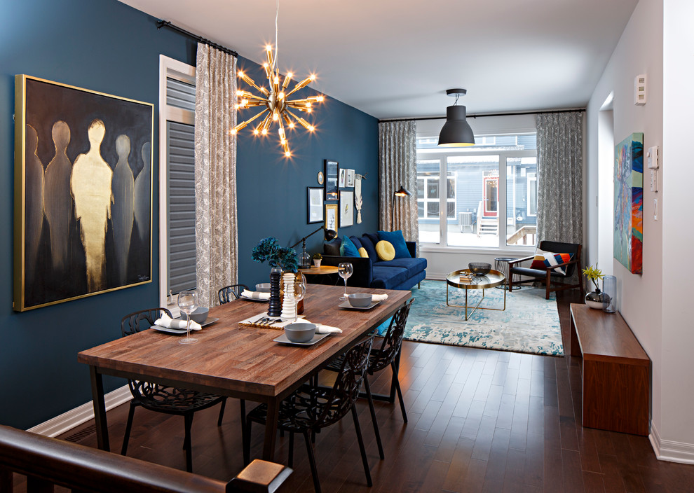 Creative Accent Walls Ottawa Contemporary Dining Room Ottawa