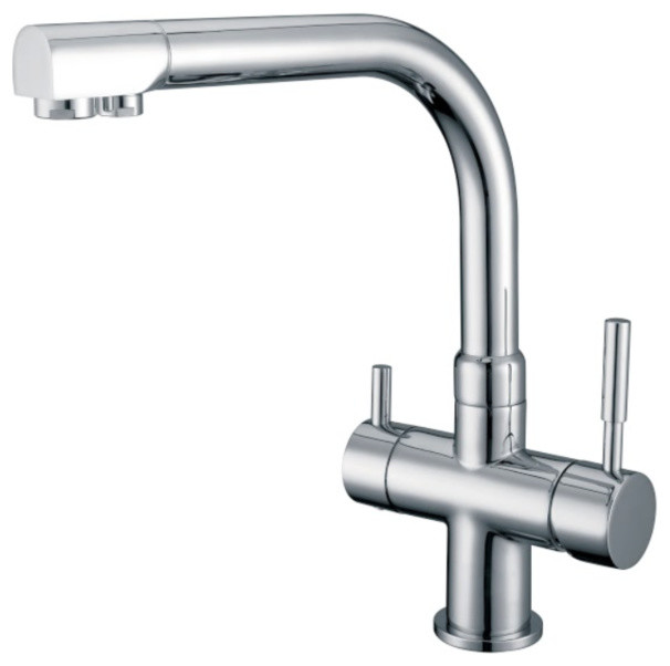 Waterlux Wl 301 Round Deluxe 3 Way Kitchen Faucet For Ro System